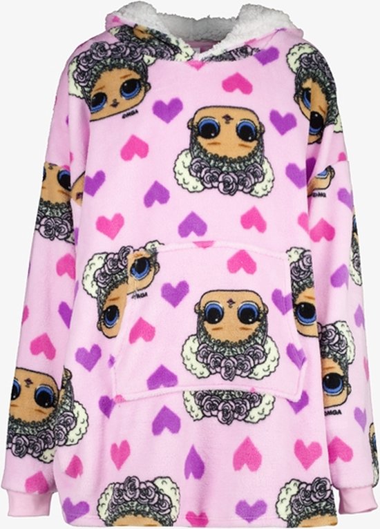 L.O.L. Surprise hoodie deken Roze - One size