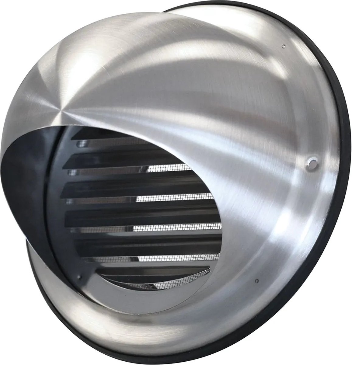 Bolrooster met schoepen Ø100 mm - RVS - AIRACE