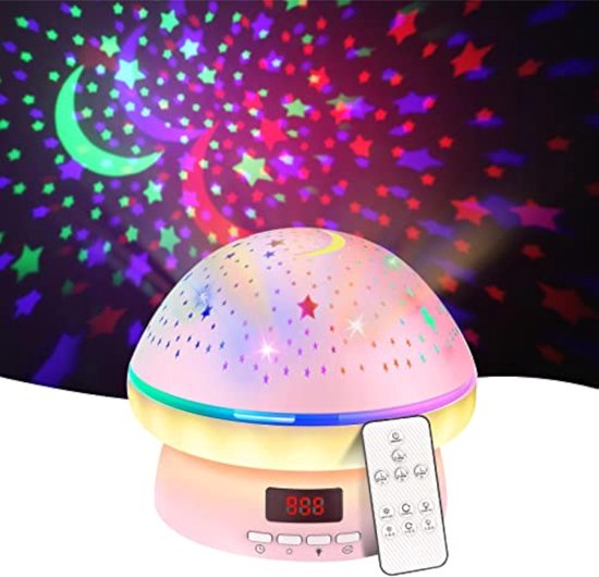 imoshion Sterrenprojector - Sterrenhemel - 10 lichtstanden - Zwart