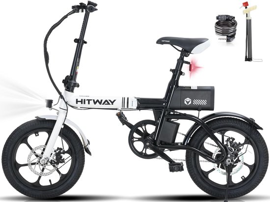 Hitway BK35 vouwfiets – e-bike 16 inch – 250W motor