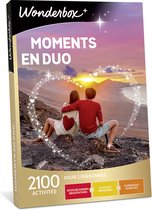 Wonderbox Coffret cadeau - Moments en duo - Cadeau pour couple