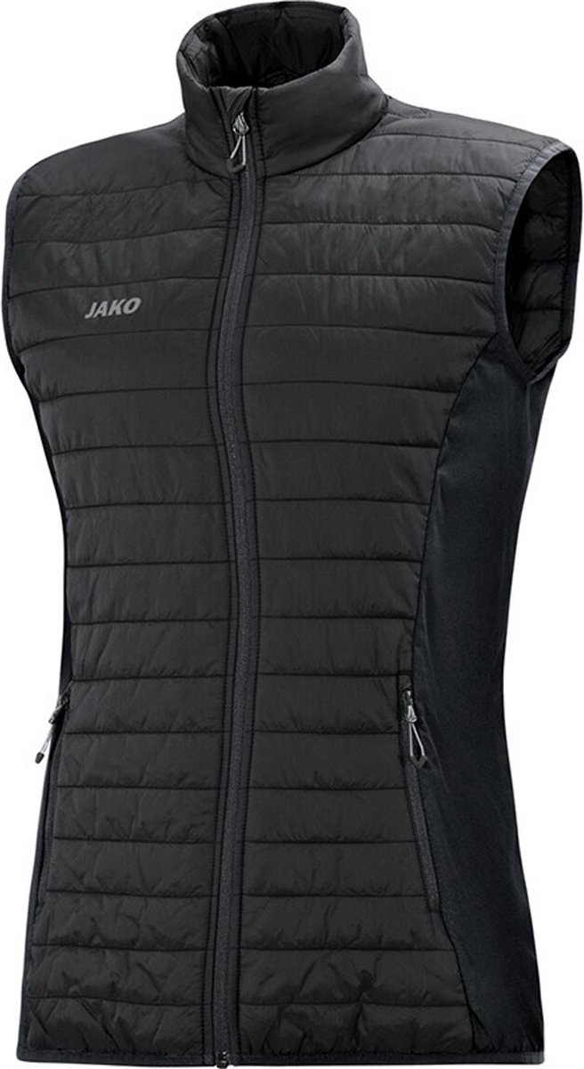 Jako Stepp Jacket Premium Woman Bodywarmer Dames Zwart