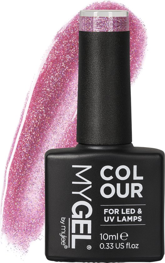 Foto: Mylee gel nagellak 10ml i dare you uv led gellak nail art manicure pedicure professioneel thuisgebruik fine glitters range langdurig en gemakkelijk aan te brengen