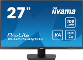 iiyama ProLite XU2794QSU-B6, 68,6 cm (27"), 2560 x 1440 pixels, Wide Quad HD, LCD, 1 ms, Noir
