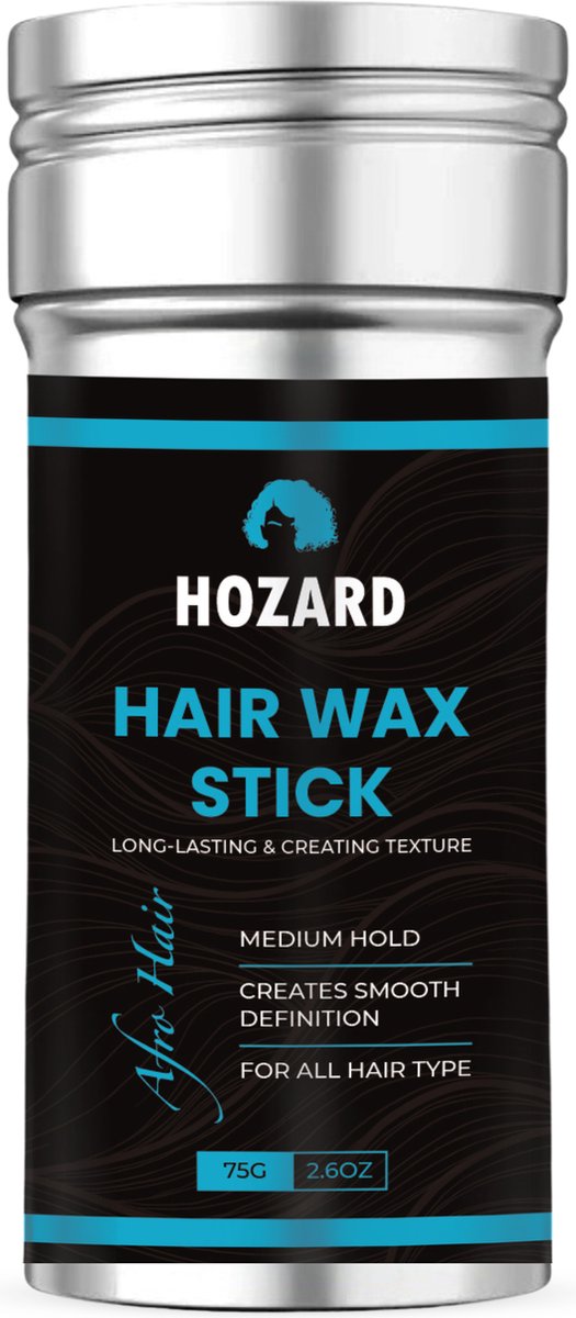 Hozard® Hair Wax Stick - Anti Pluis - Haargel Stick - Wax Roller - Medium