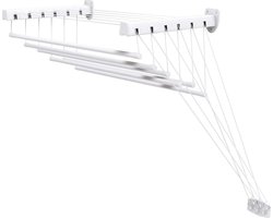 Lift 100 Wasdrogers voor muur en plafond van staal, 6 m drooglengte