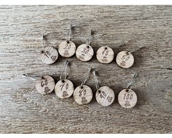 Opzetsteekmarkeerders - Haken - Breien - Benodigdheden - steekmarkeerders - Set van 10 stuks