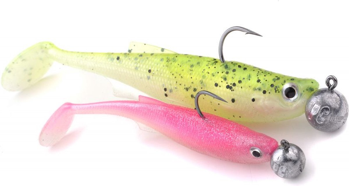Spro Powercather Ready Jig 7.5cm - 8g - Kleur : Salt & Pepper