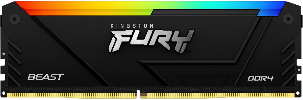 8GB 3600MT/s DDR4 CL17 DIMM FURY Beast RGB