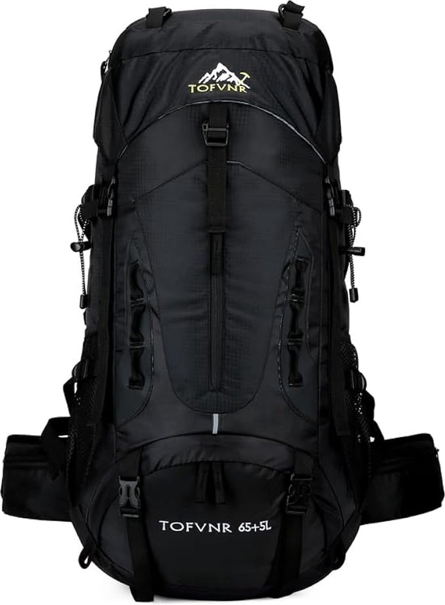 Sac à dos de randonnée unisexe 70L, sac à dos de voyage Trekking Camping |  bol.com