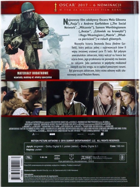 Hacksaw Ridge [DVD]