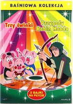 Trzy świnki / Przygody Robin Hooda [DVD]