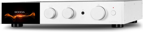 Audiolab 9000A Geïntegreerde Versterker - Opticaal & Coax uitgang - MM Phono Stage – DAC Technologie - Zilver