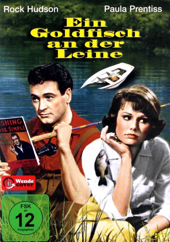 Ein Goldfisch an der Leine