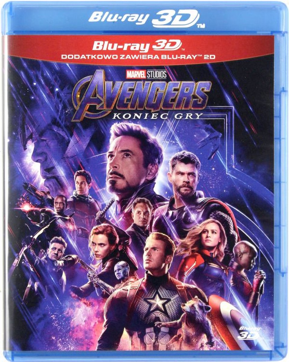Avengers: Endgame [Blu-Ray 3D]+[2xBlu-Ray] - 