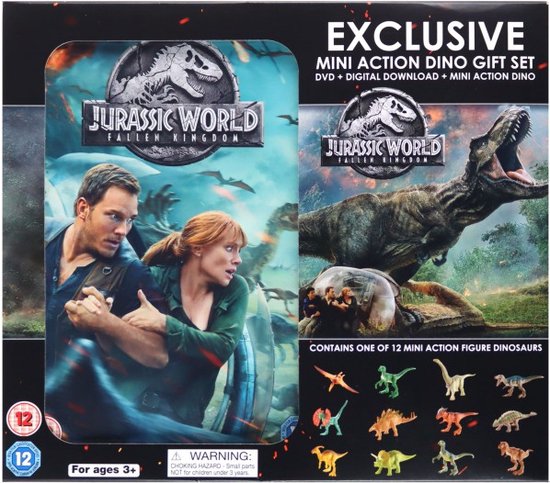 Jurassic World: Fallen Kingdom [DVD]+[FIGURKA]