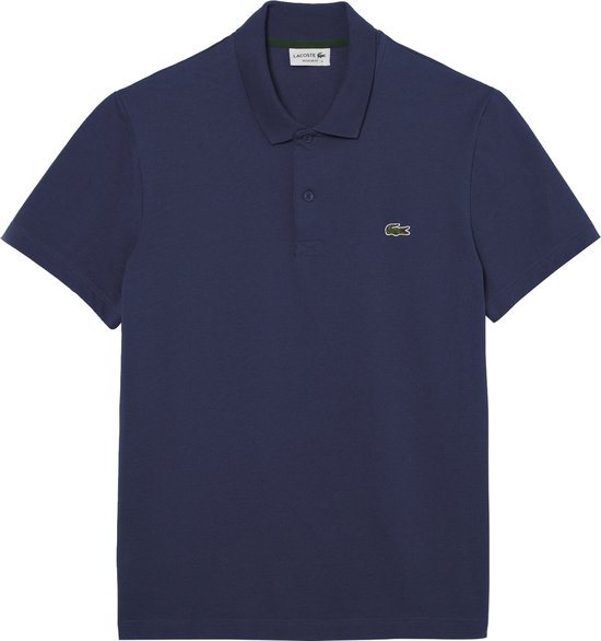 Lacoste Sport Polo Regular Fit stretch - navy blauw - Maat: 3XL