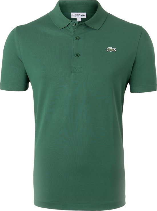 Lacoste Polo Sport Regular Fit Stretch - Vert - Taille : 6XL