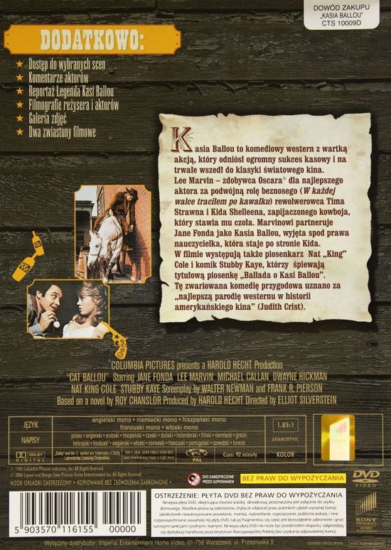 Cat Ballou [DVD]