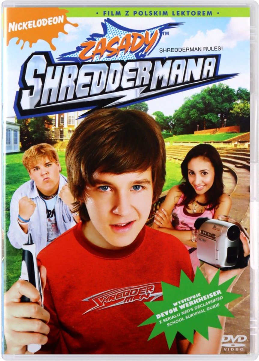 Shredderman Rules DVD Shredder Man Devon Werkheiser , Tim Meadows