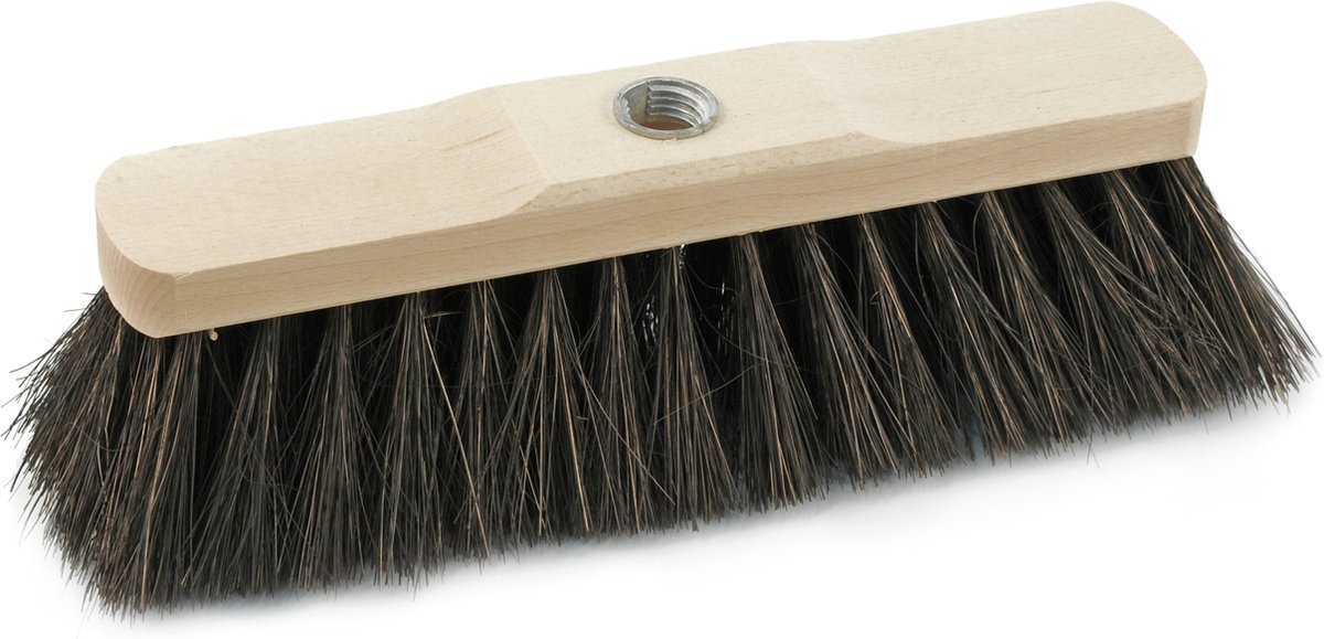 Goedkoopste Harde houten Arenga buitenbezem kop 40 cm - Buitenbezems