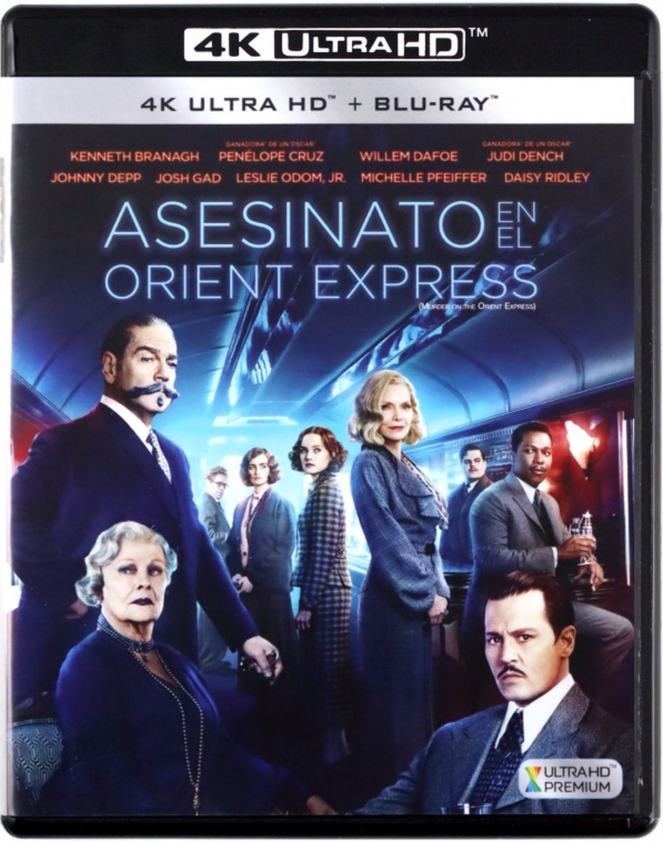 Murder on the Orient Express [Blu-Ray 4K]+[Blu-Ray]-