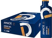 Amacx Drink Gel - Sportgel - Energy Gel - Orange - 12 pack