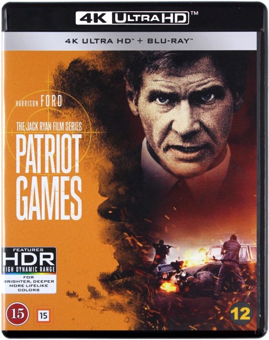 Foto: Patriot games 4k blu ray 