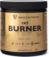 Rebuild Nutrition FatBurner / Vetverbrander - Onderdrukt Hongergevoel - Afvallen - Geeft Energie - Mango Perzik smaak - 30 doseringen - 300 gram