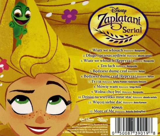 Zaplątani soundtrack (PL) [CD]