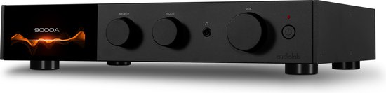 Audiolab 9000A - Geïntegreerde Versterker - Opticaal & Coax uitgang - MM Phono Stage – Zwart