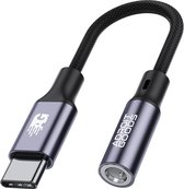 AdroitGoods USB C naar Aux Adapter - Geschikt voor Samsung / Huawei / Xiaomi - USB C naar Headphone Jack - USB C naar Aux Headphone Jack - Samsung Audio Jack