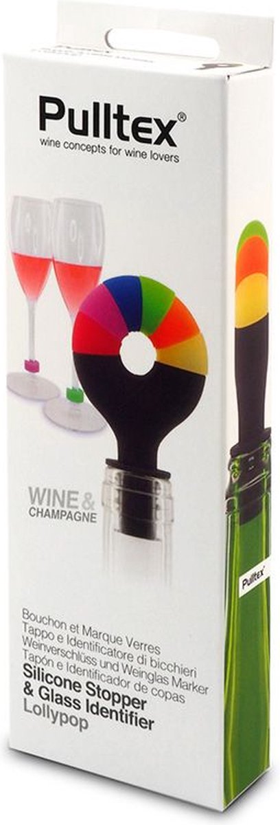 Pulltex stop identity clips regenboog multi color