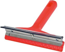 IJskrabber - met raamwisser - 17 cm - kunststof - ijsschraper - autoraam krabbers - Auto winter accessoires