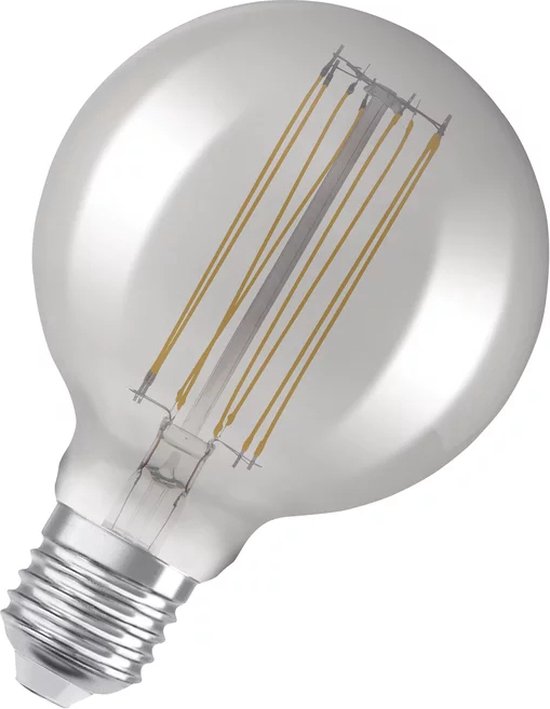 OSRAM 4058075761391 LED-lamp Energielabel G (A - G) E27 Globe 11 W = 42 W Warmwit (Ø x h) 124 mm x 124 mm 1 stuk(s)