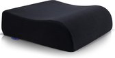 Comfortabele Stoelverhoger Volwassenen - OEKO-TEX hoes - Vormvast, 13 cm dik zitkussen - Perfect voor autostoel, bureaustoel kussen, opstahulp - Premium stoelkussen verhoging