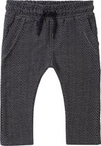 Noppies Boys pants Tigard relaxed fit allover print Jongens Broek - Phantom - Maat 68