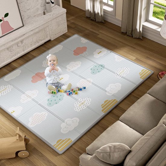 Tapis de jeu pliable pour bébé, tapis d'éveil pour bébé, sans substances  nocives