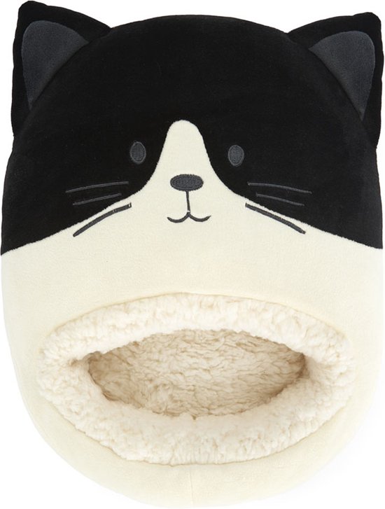 Balvi Chauffe-Pieds Cat Cat Kitty Wit Zwart Taille Unique