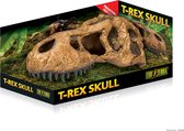 Exo Terra - Terrariumgrot - Reptielen - T-rex Skull Fossiele Schuilplaats 14.5x25.5x12.5cm - 1st