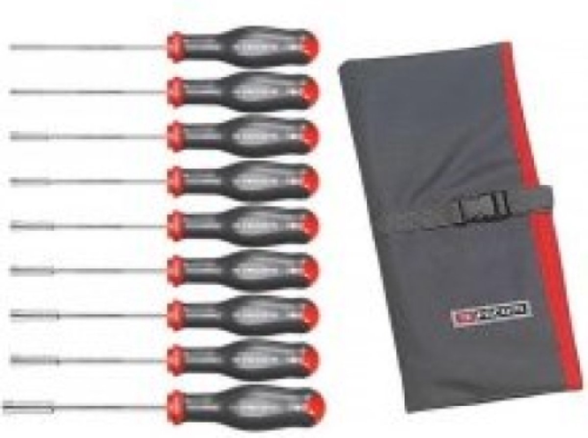 Dopsleutelset Met Handvat 9 Delig - 74AT.JL9
