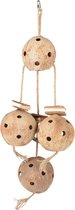 Duvoplus - Speelgoed Voor Dieren - Vogel - Coconut Jungle Grote Hanger Met Sisal & Karton 72,5x25x12cm Bruin - 1st