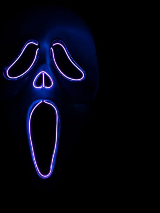 Foto: Espa huilend spook led masker