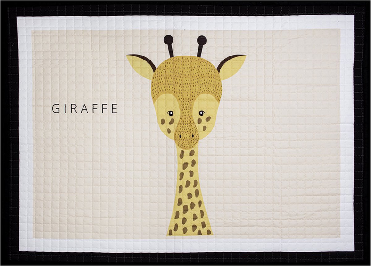 DW4Trading Baby & Kinder Speelkleed XL Giraf + Draagtas - Giraffe - 150x200cm - Geschikt Voor 0-5 Jaar
