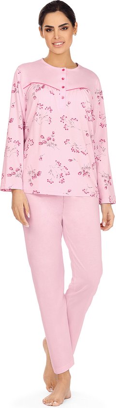 Dames Pyjama 'Flowers' Rose