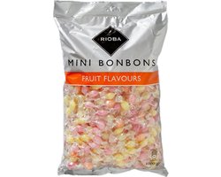 RIOBA Mini bonbons fruit flavours 1000 gram