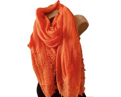 Sjaal - WK/EK Voetbal - Koningsdag Oranje Holland - Oranje