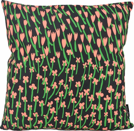 Sierkussen Fusion Flowers #5 | 45 x 45 cm | Katoen/Polyester