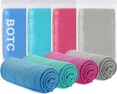 BOTC Cooling Towel - 1 set van 4 stuks - Ice Towel - Absorberend - Sneldrogend