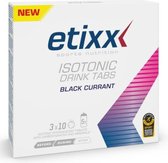 Etixx - Isotonic effervescent tablet 6 tubes - BLACK CURRANT